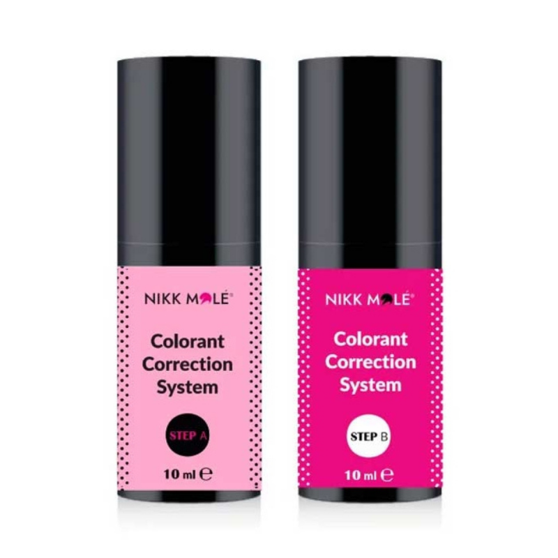 Sistem de corectare si indepartare a culorii Colorant Correction System Nikk Mole