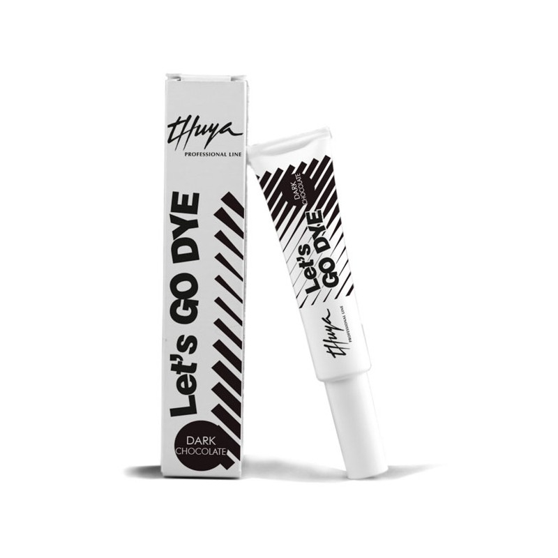 Vopsea-gel pentru sprâncene cu acțiune directă Dark Chocolate Thuya