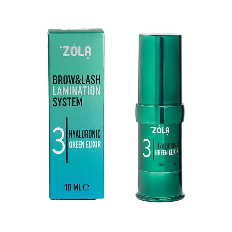Solutie Laminare ZOLA 03 Hyaluronic Green Elixir COLOR LAB