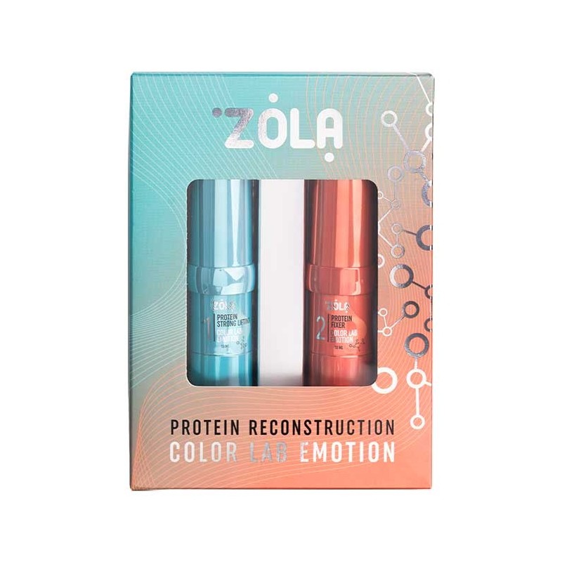 Set Laminare Brow & Lash Protein Reconstruction System LAB, ZOLA