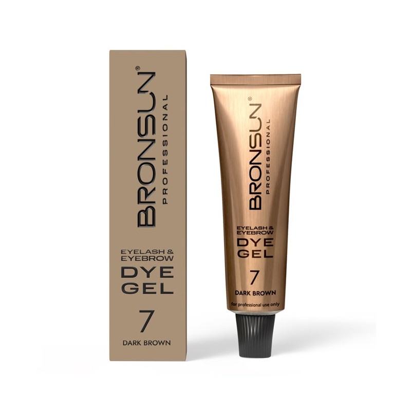 Vopsea Gel BRONSUN Dark Brown nr.7
