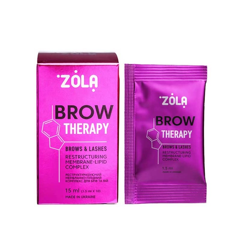 Tratament Sprancene si Gene Brow Therapy 15 ml х 10 buc ZOLA