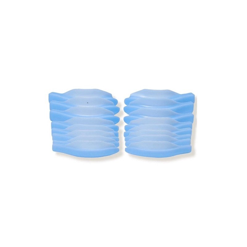Bigudiuri laminare gene, din silicon Sky Blue, moi – Katya Vinog