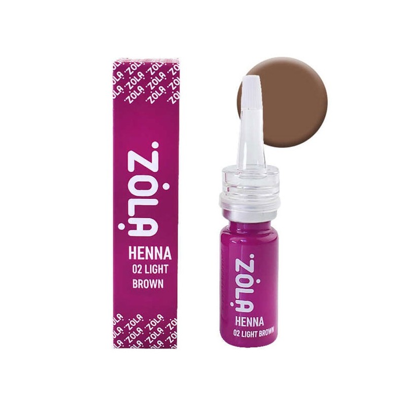 Henna 02 Light Brown Zola 10g